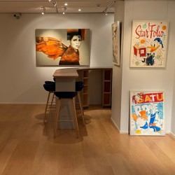Corona Stop in de galerie